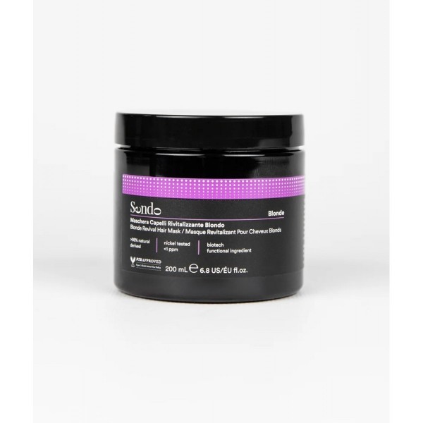 SENDO Mascarilla Revitalizante Para Cabello Rubio 200ml