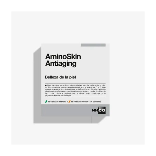 AminoSkin Antiaging 112 Cápsulas (Día/Noche)
