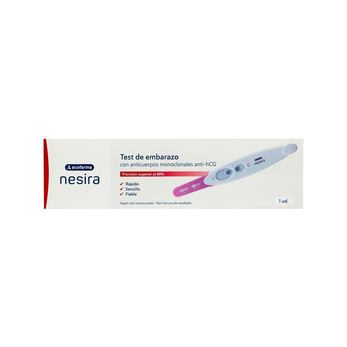 Acof. Nesira Test Prueba De Embarazo