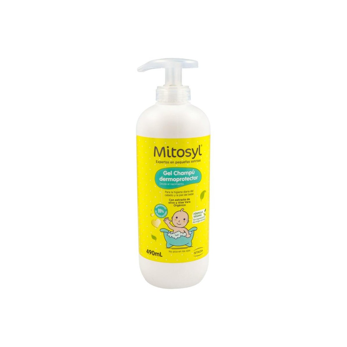 Mitosyl Gel Champu Dermoprotector 1 Envase 490 Ml