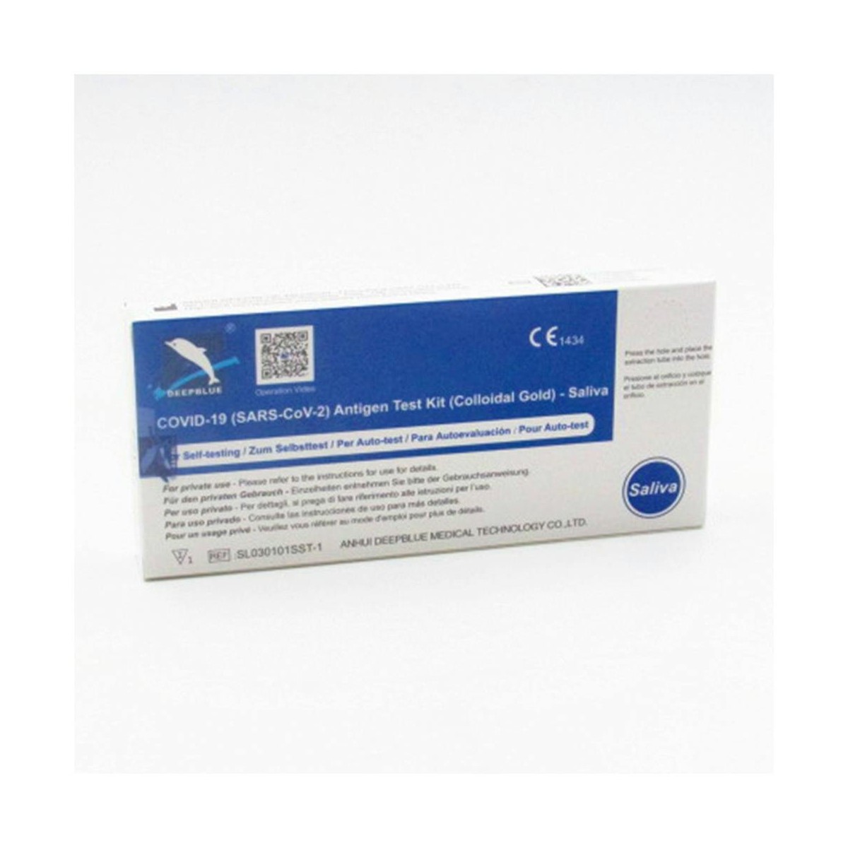 Deepblue Test Saliva Antigenos Antidiagnostico...