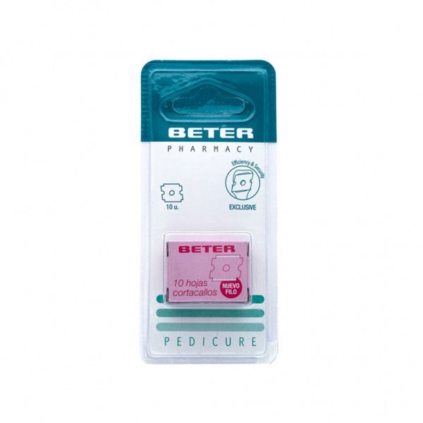 Recambio Beter Hojas Cortacallos 24028 10U