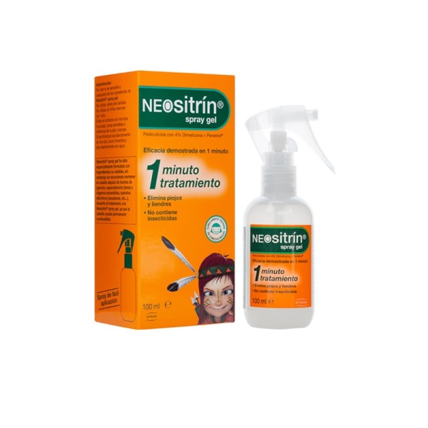 Neositrin Antipiojos Gel Spray 100ml