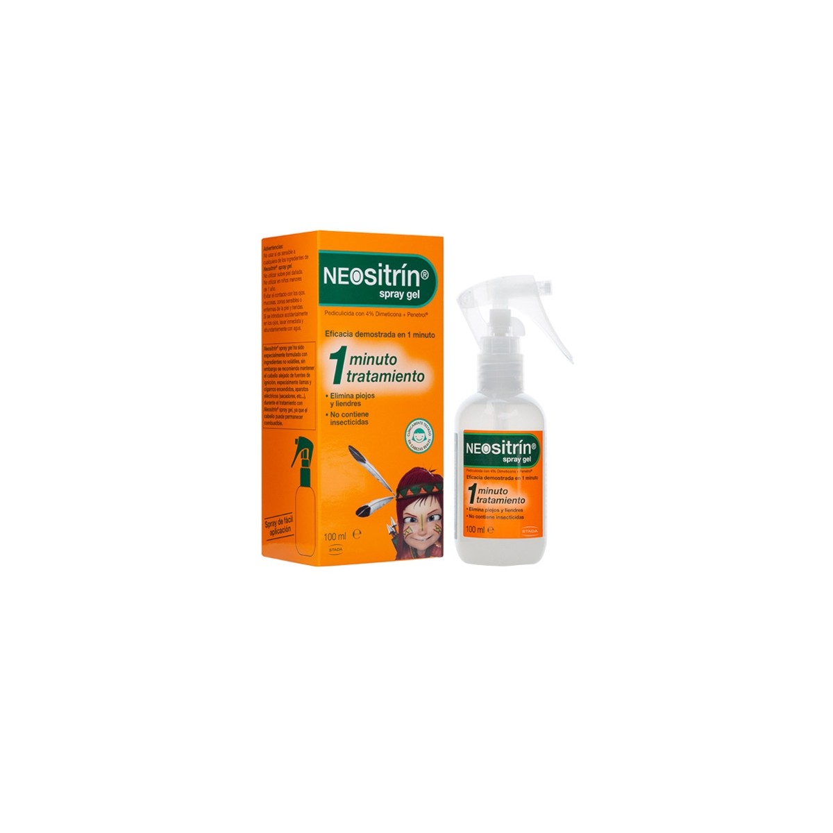 Neositrin Antipiojos Gel Spray 100ml