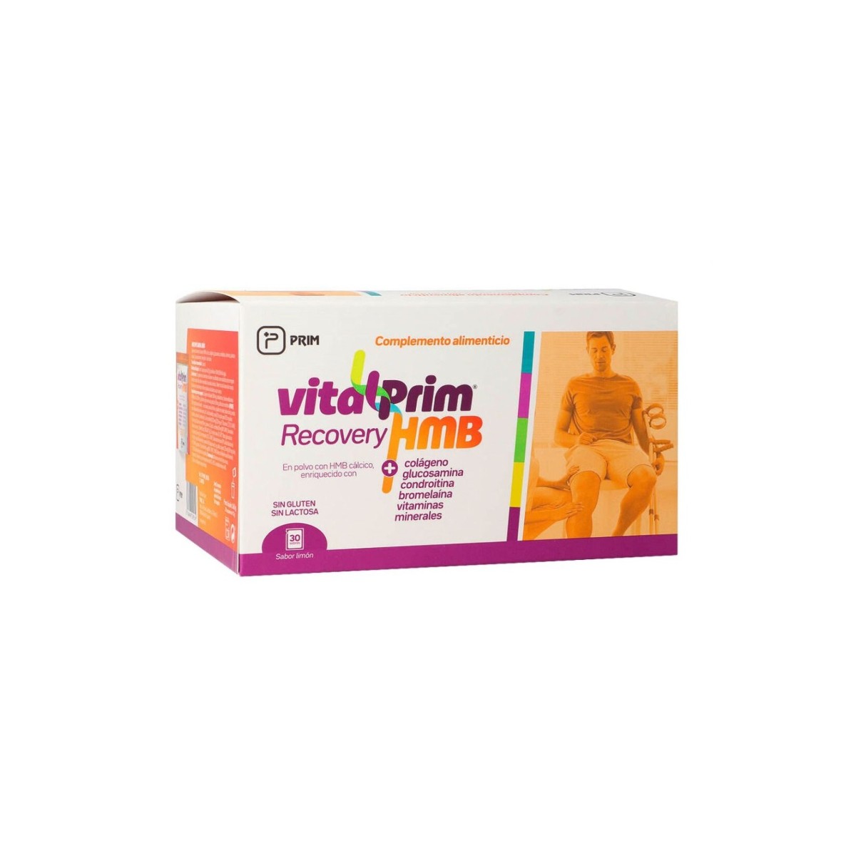 Vitalprim Recovery HMB Colageno Sabor Limon 30...