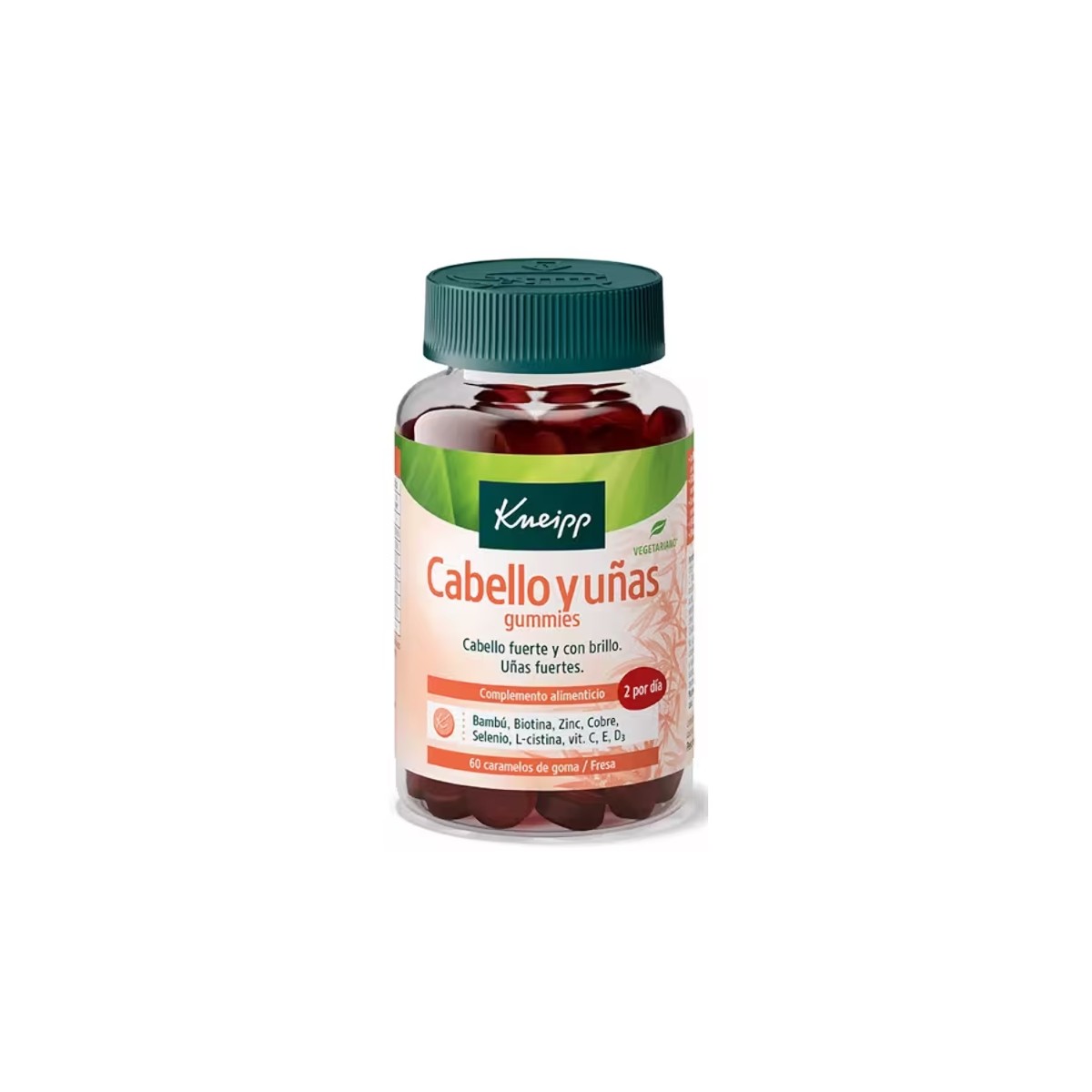 Kneipp Gummies Cabello y Uñas Sabor Fresa 60...