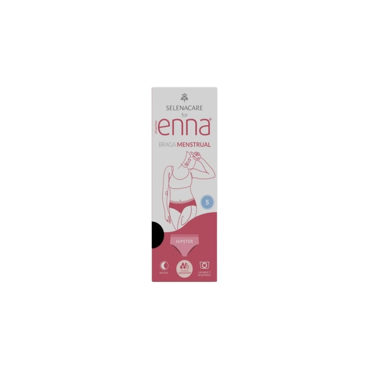 Braga Menstrual Enna Noche (Talla S) Flujo...