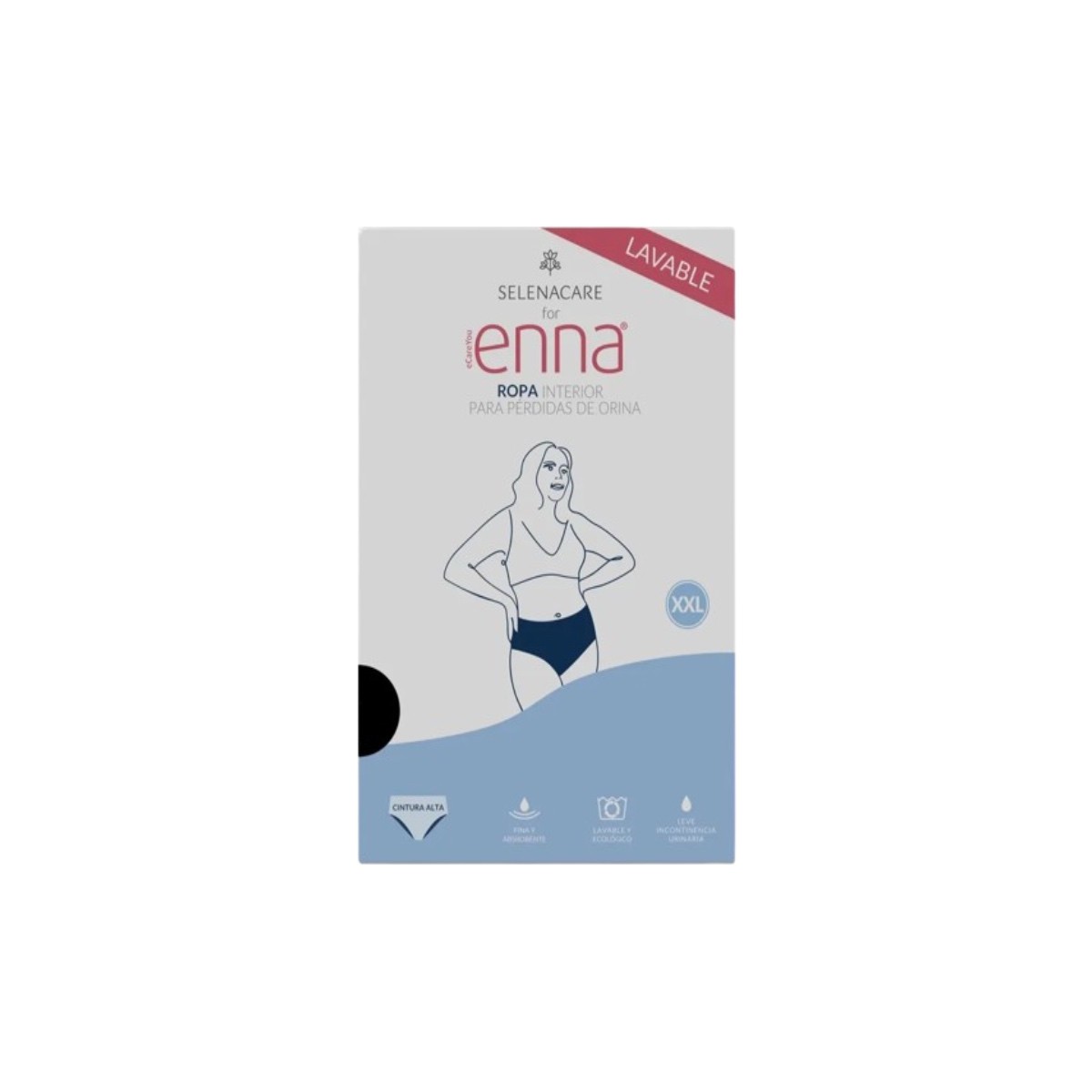 Braga Perdida De Orina Enna Cintura Alta 1...