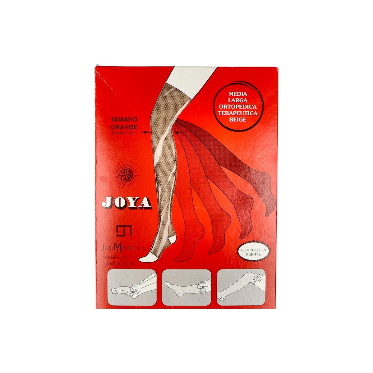 Media Joya Lar Fte Gde Desde 37 Cm S/Puntera