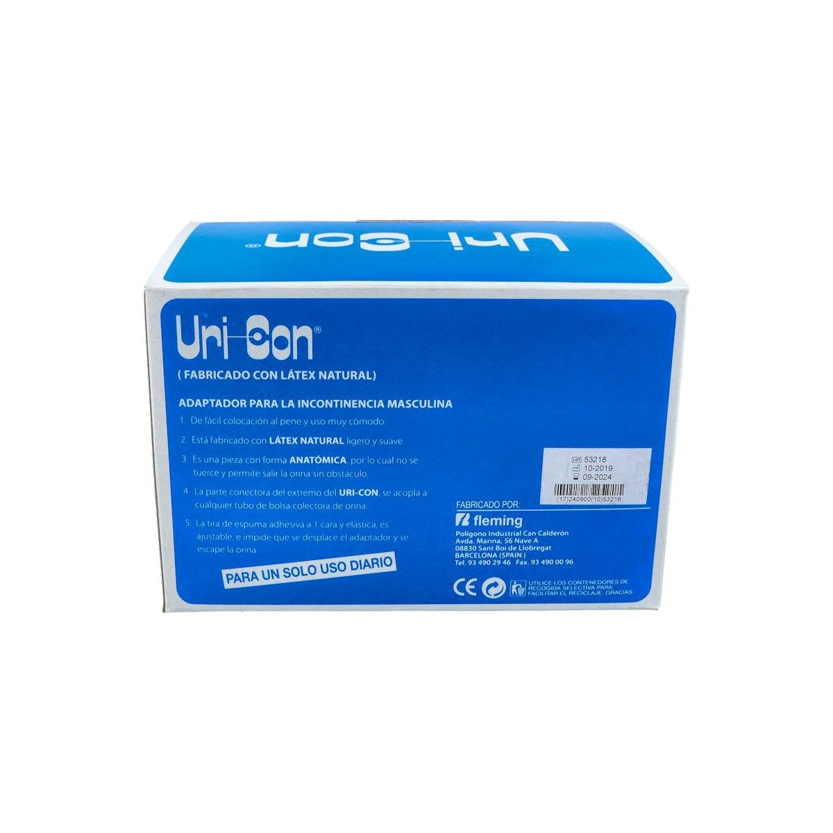 Uri-Con Colec C/Tira 7/35 Gde 30 U