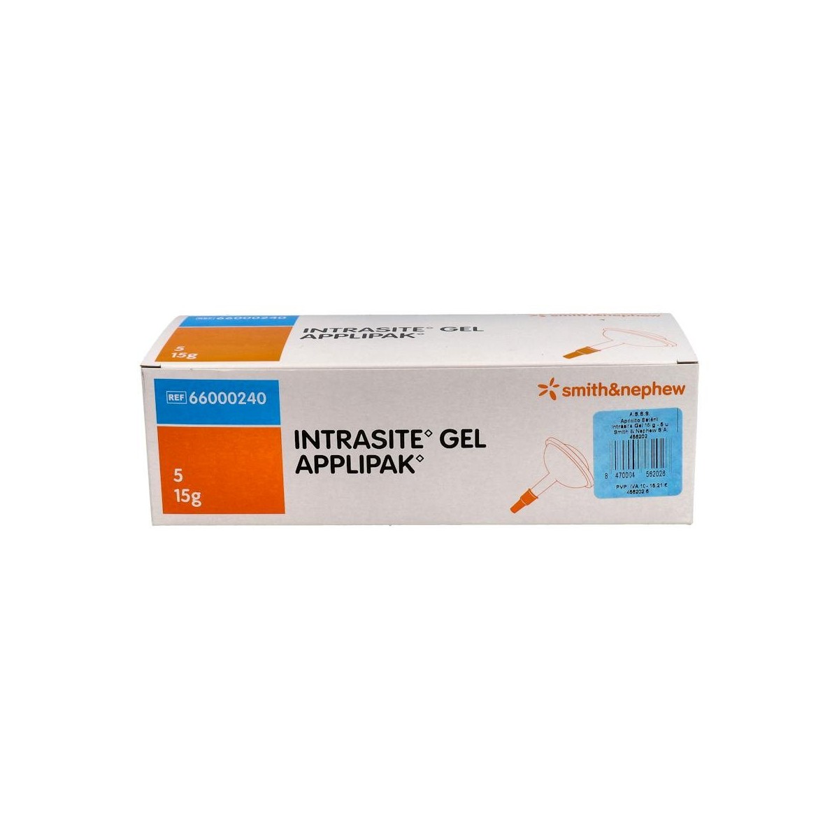 Intrasite Gel 15 Gr 5 Unid