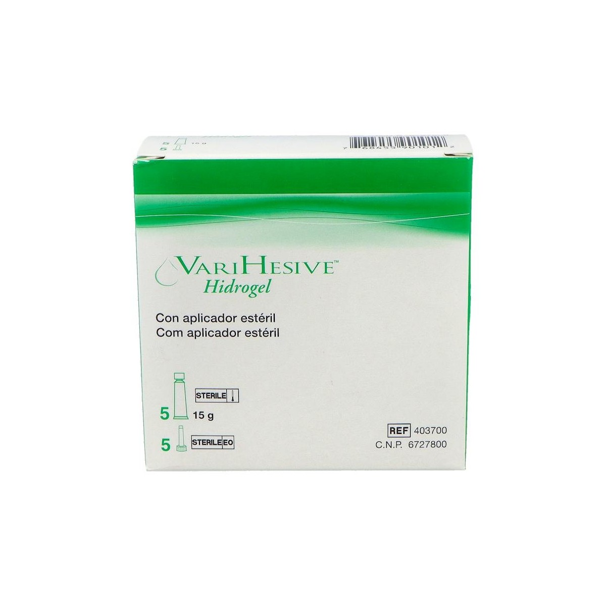Varihesive Hidrogel 5 Tubos 15 G