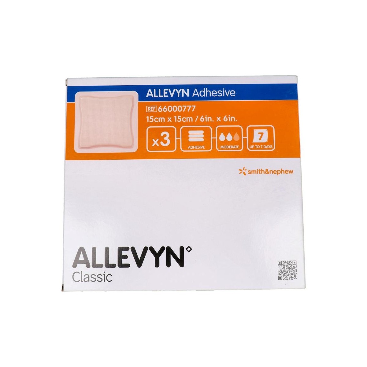 Aposito Allevyn Adh 15X15Cm 3U