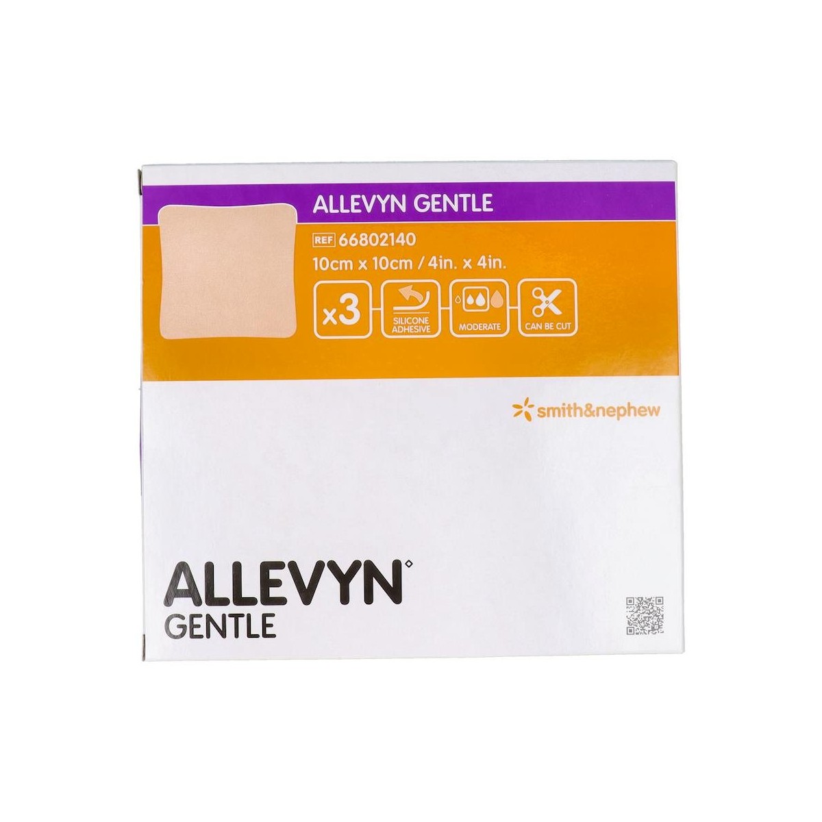 Aposito Allevyn Gentle 10X10Cm 3 U