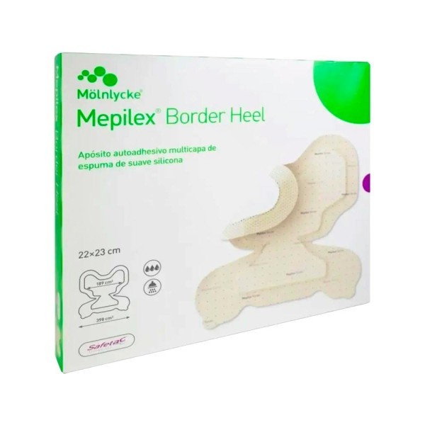 Mepilex Aposito Border Heel Est 22X23 Cm 3 Un