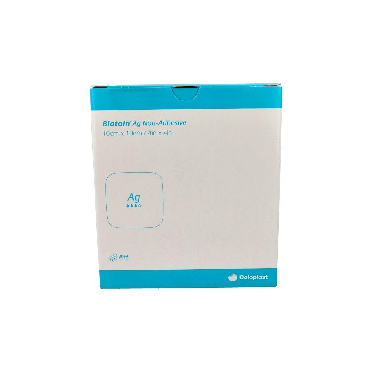 Biatain Ag Non Adh Apos 10X10Cm 3U 3454