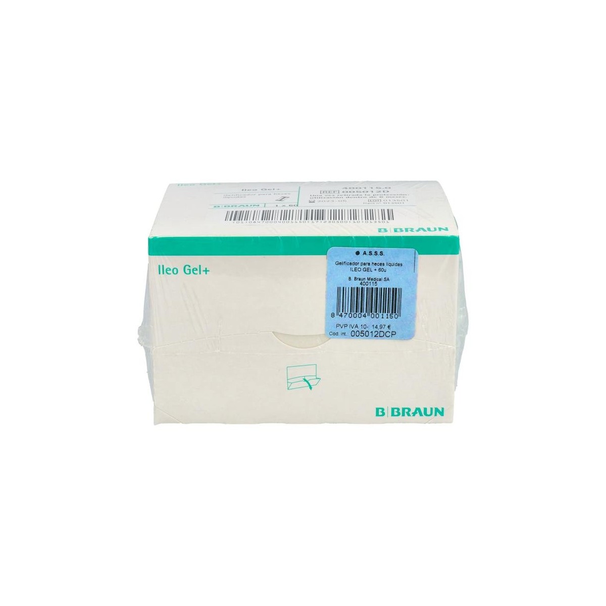 B.Braun Ileo Gel + Satchets 60 U