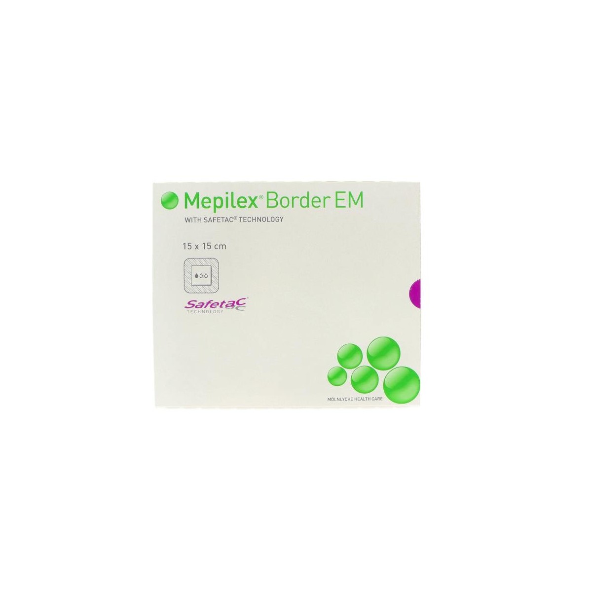 Mepilex Border E.M/Lite 15X15Cm 3U