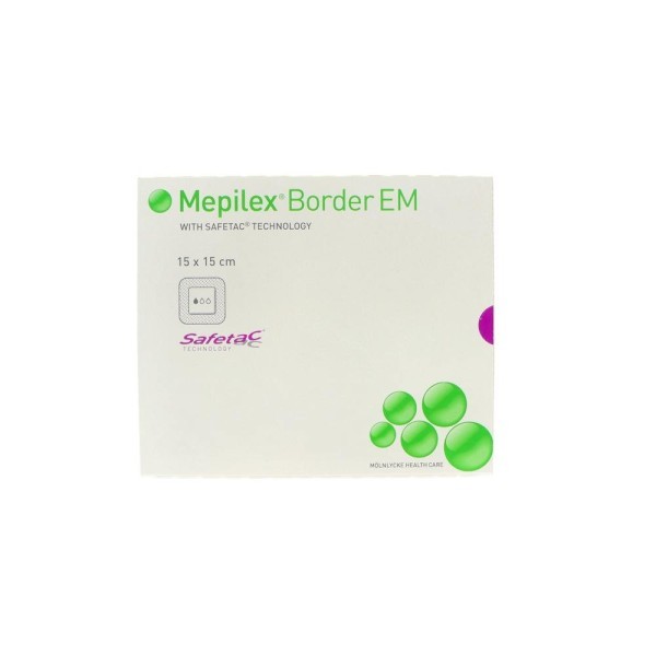 Mepilex Border E.M/Lite 15X15Cm 3U