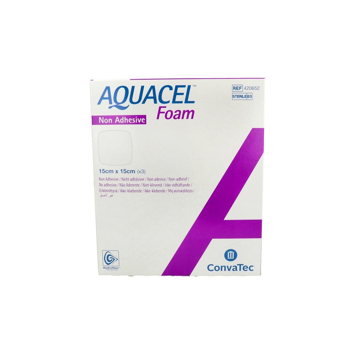 Aquacel Foam No Adh 15X15Cm 3 Apositos