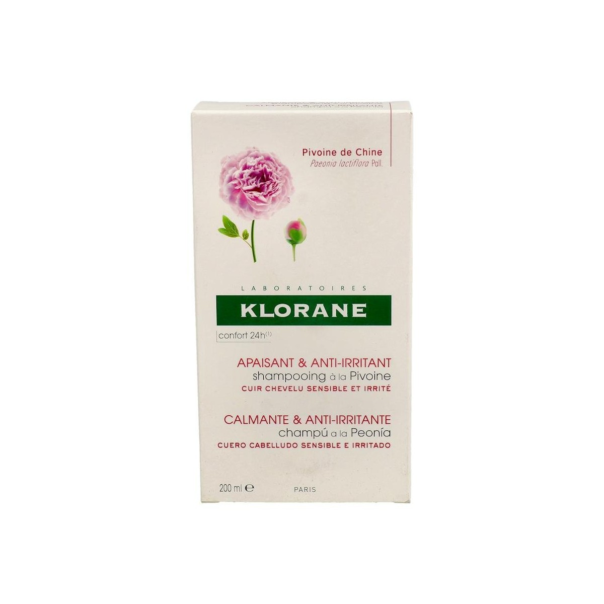 Klorane Champu Peonia 200 Ml