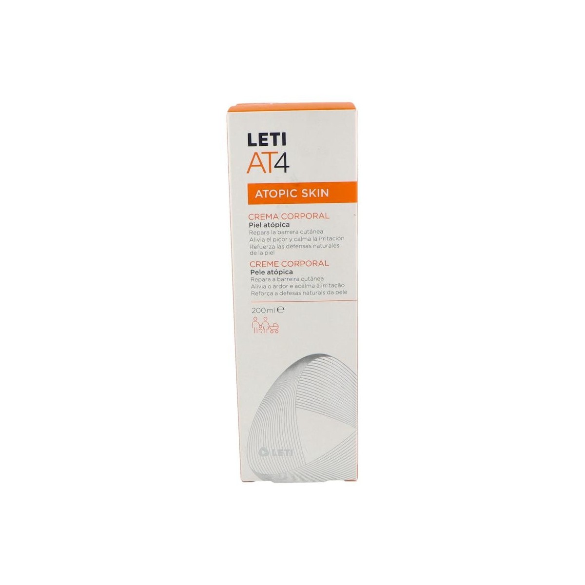 Leti At4 Crema Corporal 200 Ml Piel Atopica