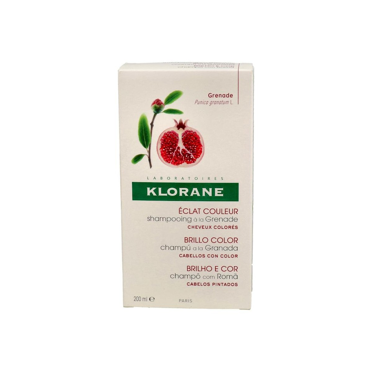 Klorane Champu Granada 200 Ml