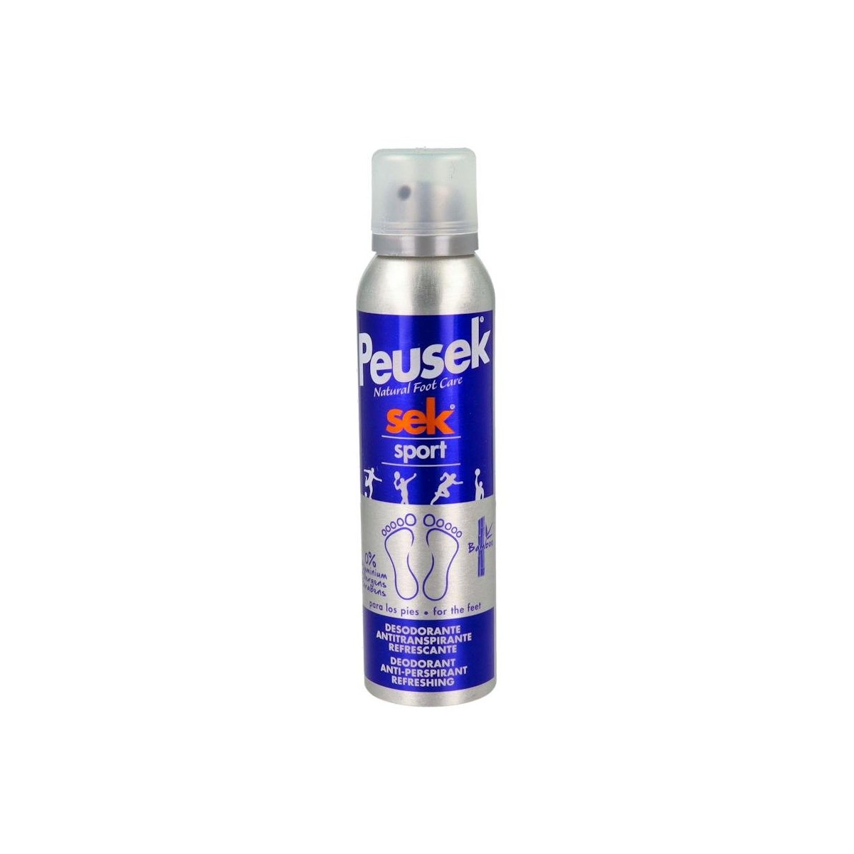 Peusek Sek Sport Desodorante Pies Spray 150 Ml