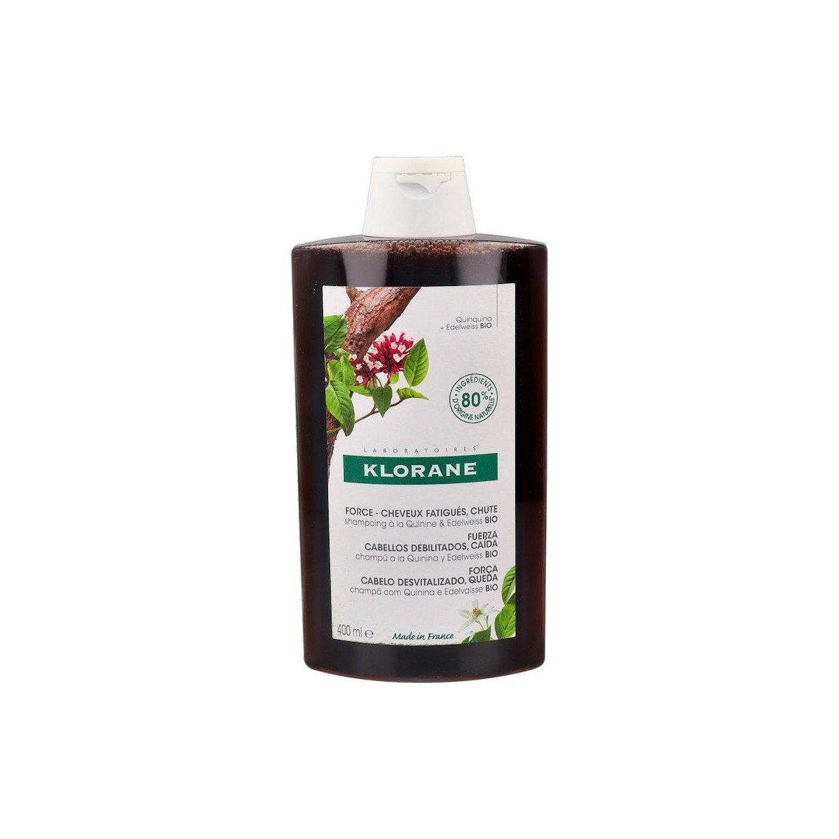 Klorane Champú Anticaída Quinina BIO 400ml