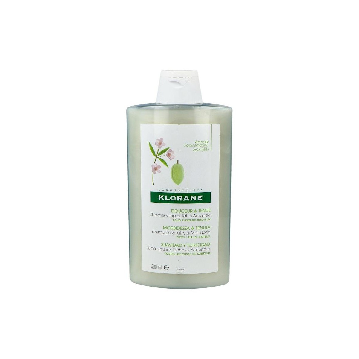 Klorane Champu Almendras Leche 400