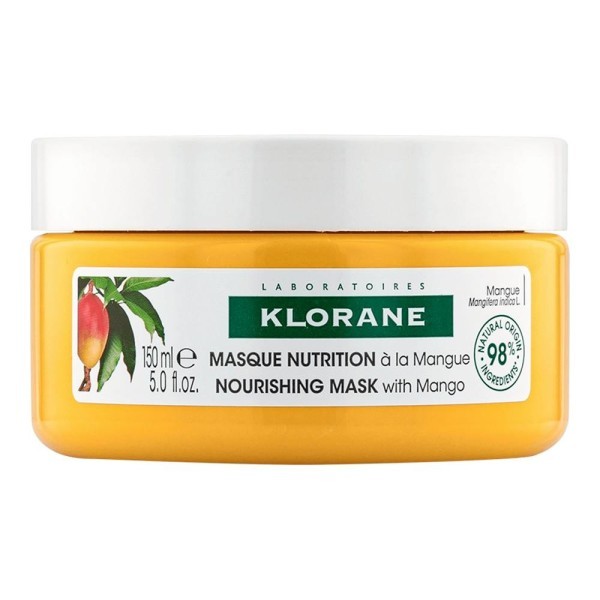 Klorane Mascarilla nutritiva al Mango Cabello seco 150ml