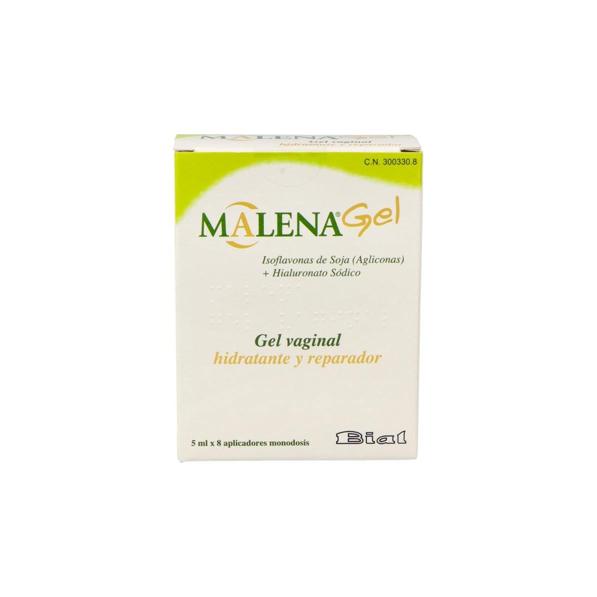 Malena Gel Vaginal 5 Ml 8 Aplicadores