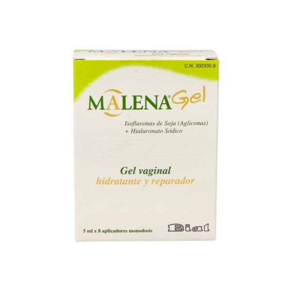 Malena Gel Vaginal 5 Ml 8 Aplicadores