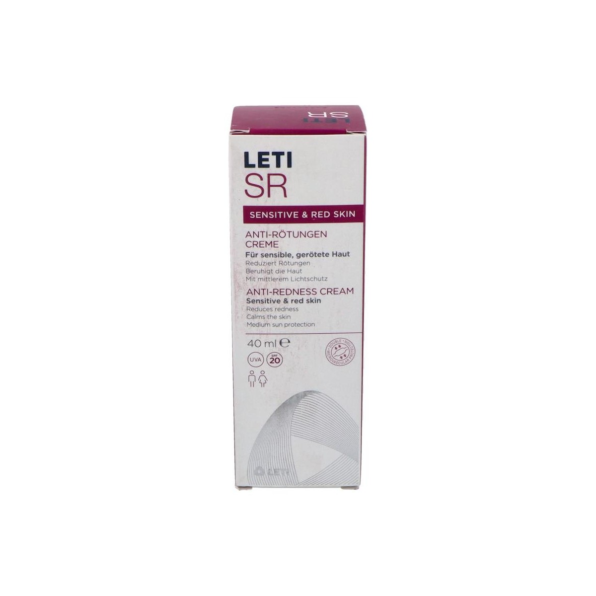 Leti Sr Anti Rojeces Crema Spf20 40 G