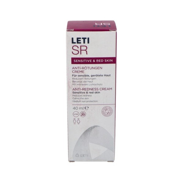 Leti Sr Anti Rojeces Crema Spf20 40 G