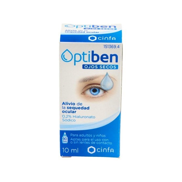 Optiben Lagrima Artificial 10 Ml