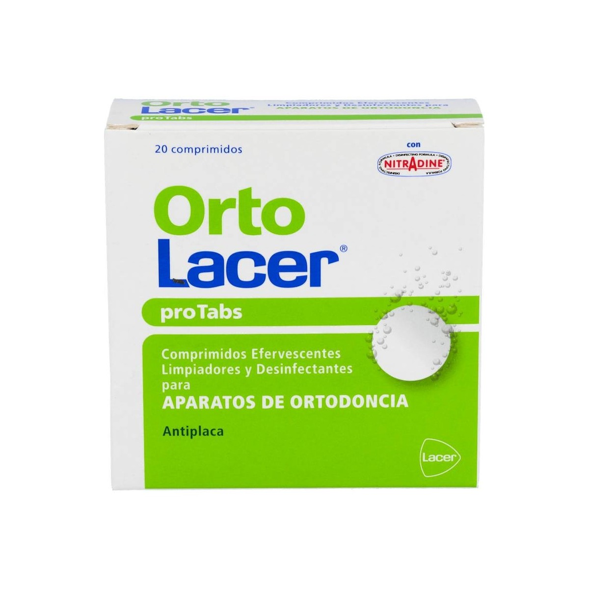 Ortolacer Protabs 20 Comp