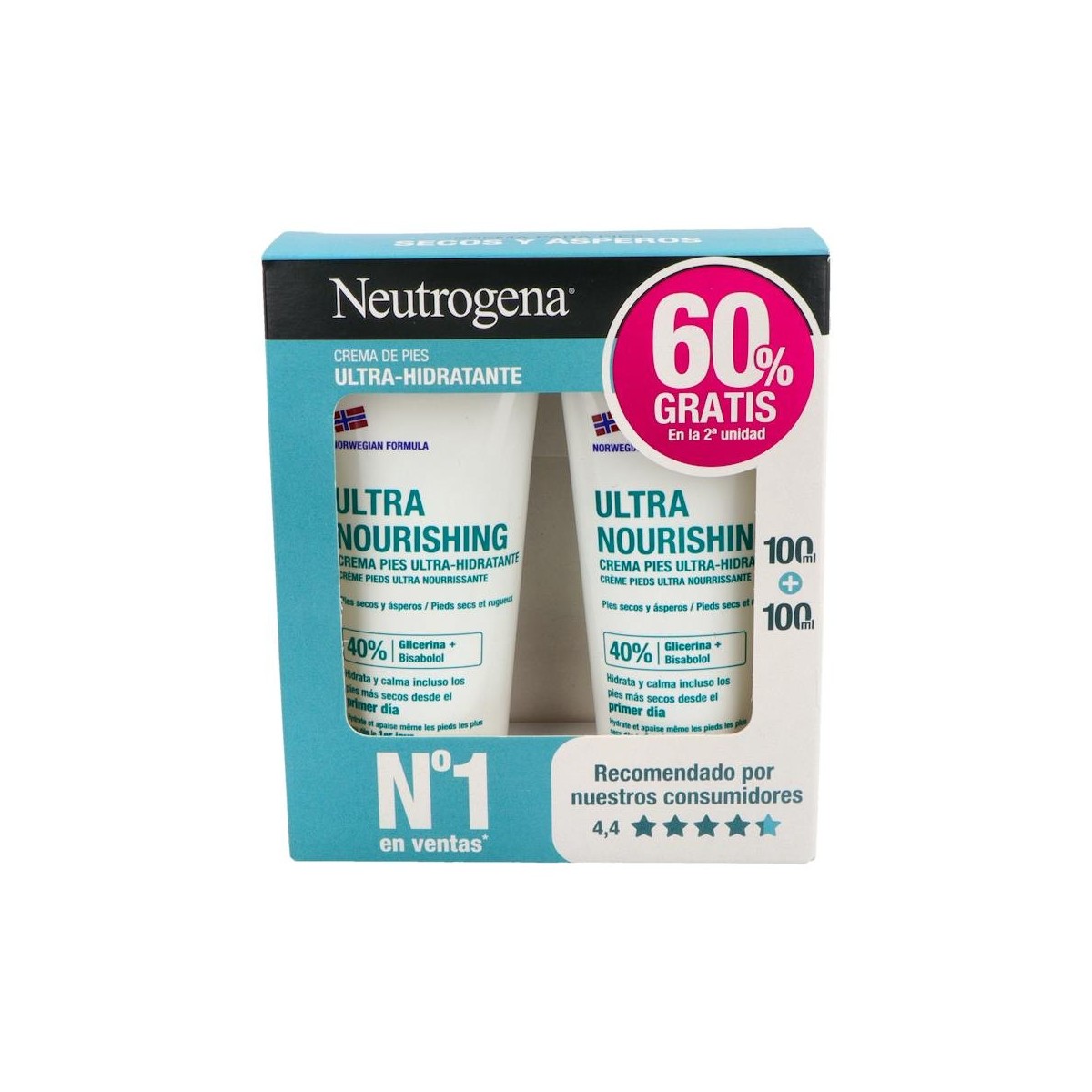 Neutrogena Fórmula Noruega Crema de Pies Ultra...