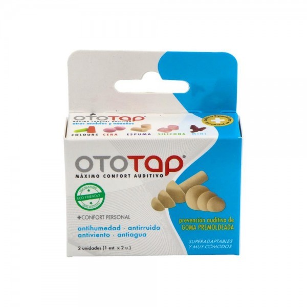 Tapon Oido Goma Oto-Tap Premold 2U