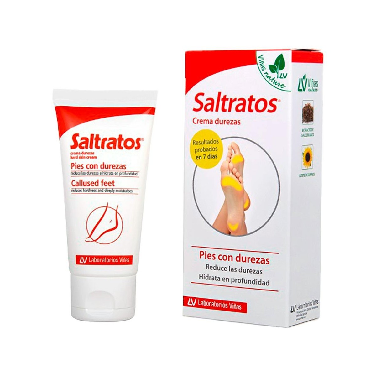 Saltratos Crema Durezas 50 Ml.