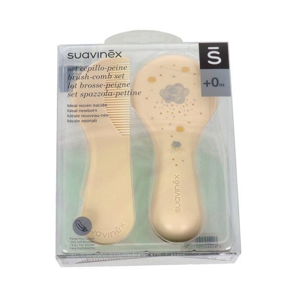 Set Suavinex Cepillo Y Peine Blanco