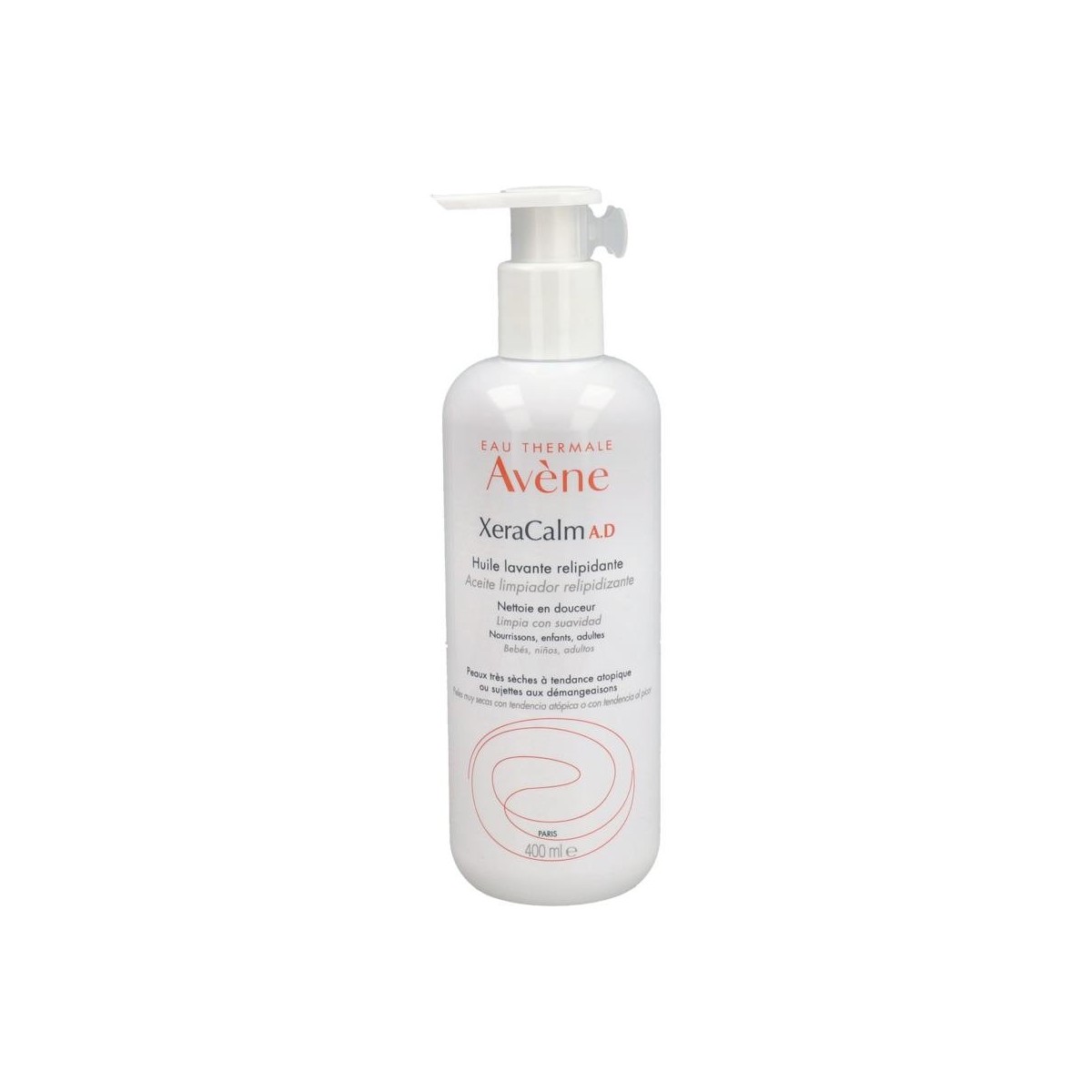Avene Xeracalm A.D Aceite Limpia Relip400 Ml