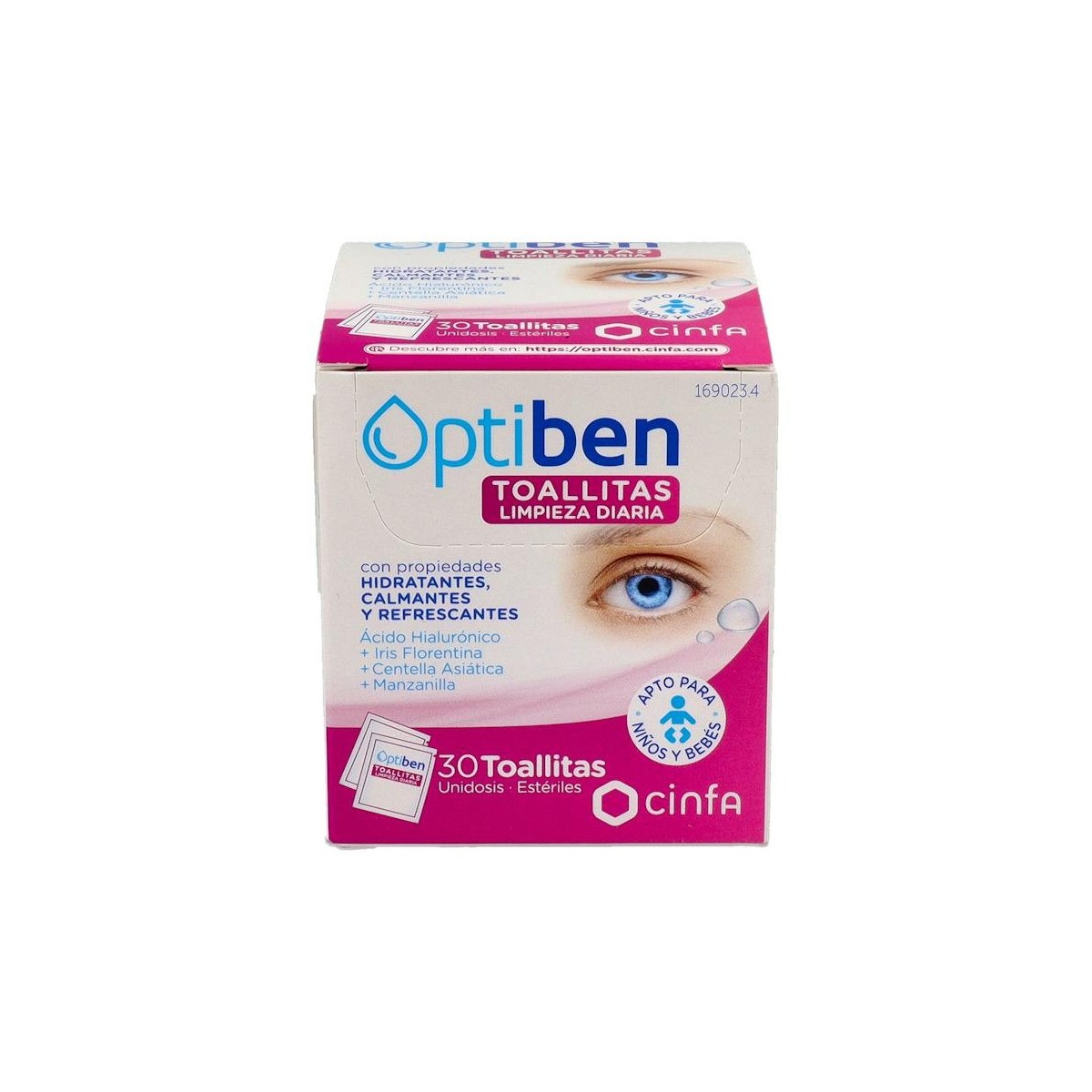 Optiben 30 Toallitas Unidosis