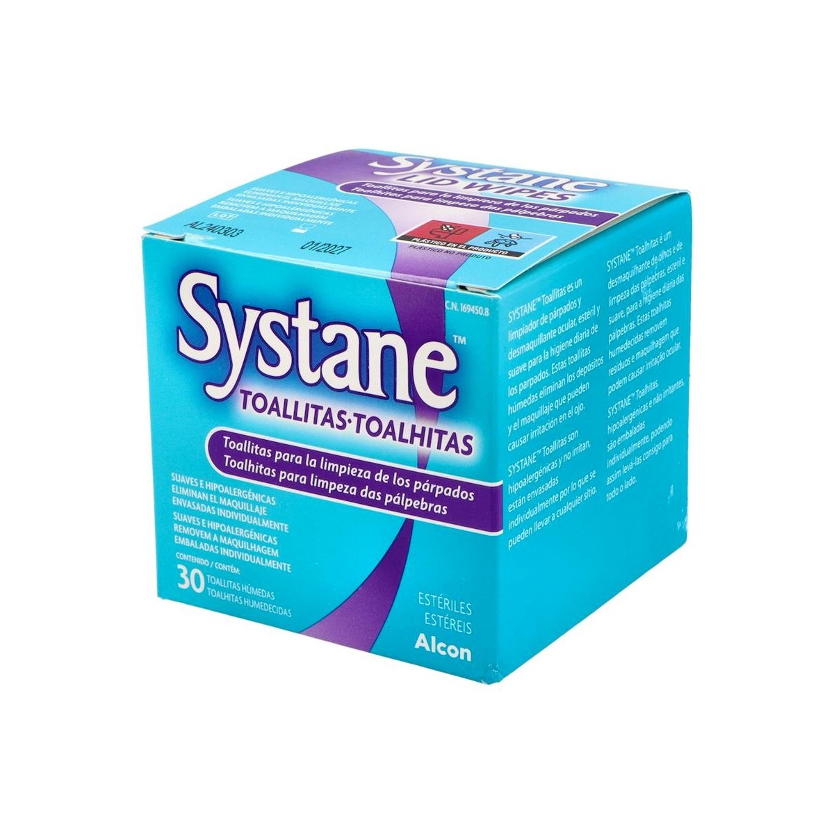 Systane 30 Toallitas Humedas Esteriles