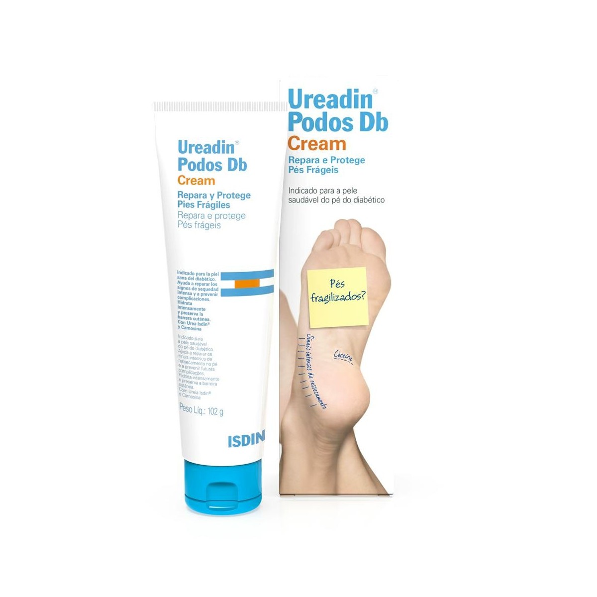 Ureadin Podos Db Crema Reparadora Pies 100 Ml