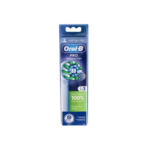 Recambio Cep Ele Oral-B Cross Action Eb 50-3 3 Uds