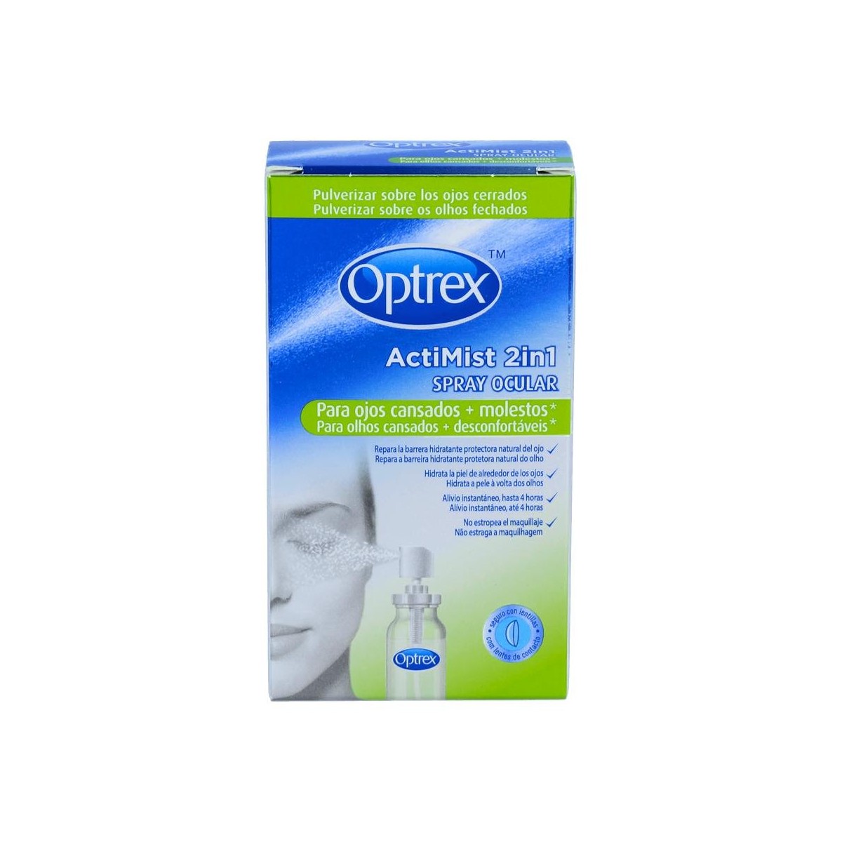 Optrex Actimist Ojos Cansa Spray Ocular 10 Ml
