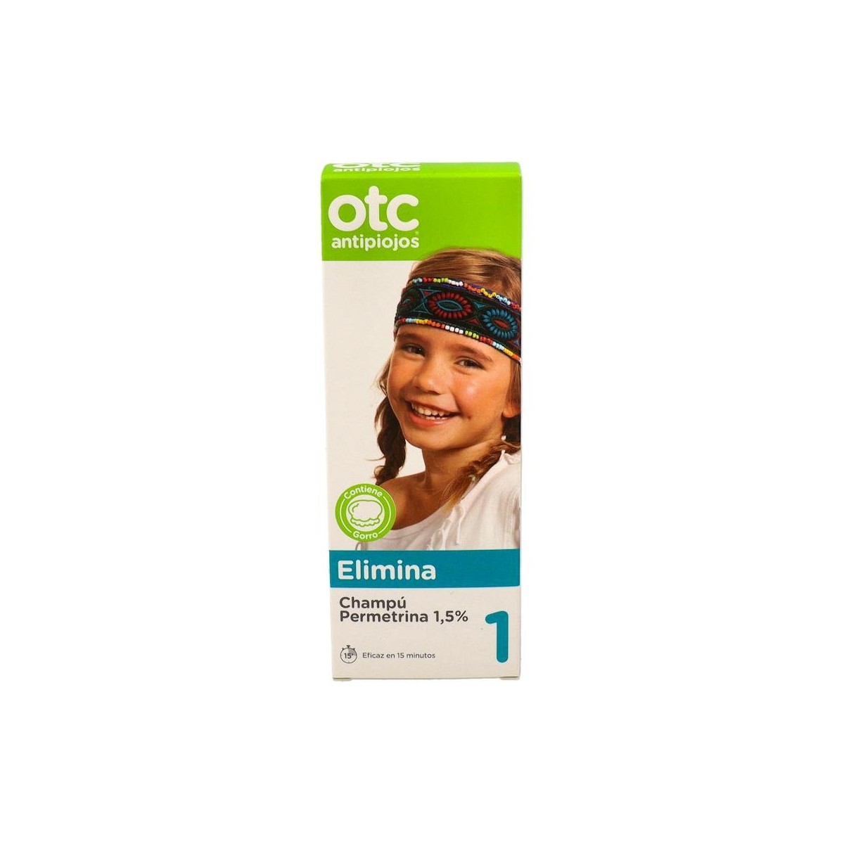 Otc Antipiojos 1 Champu Permetrina 1,5% 125 Ml