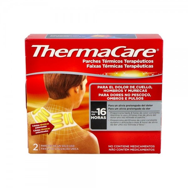 Thermacare Parche Cuello Homb Y Muñec 2 U