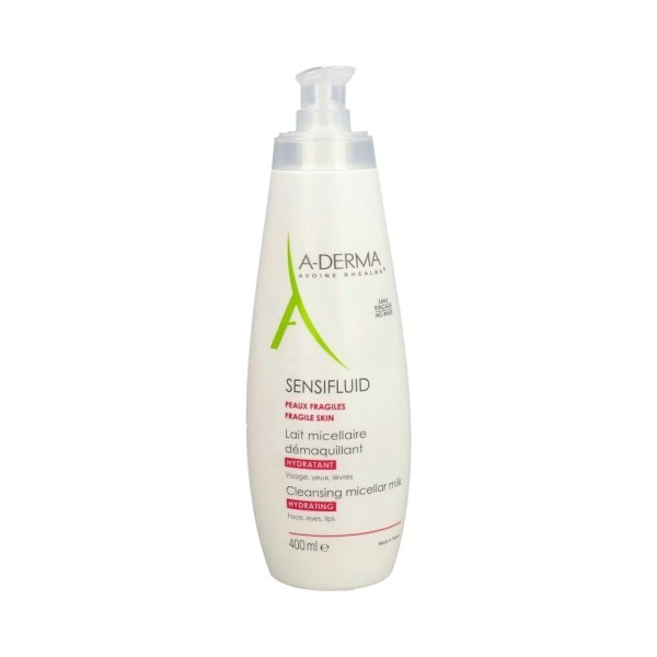 A-Derma Sensifluid Leche Micelar 400 Ml